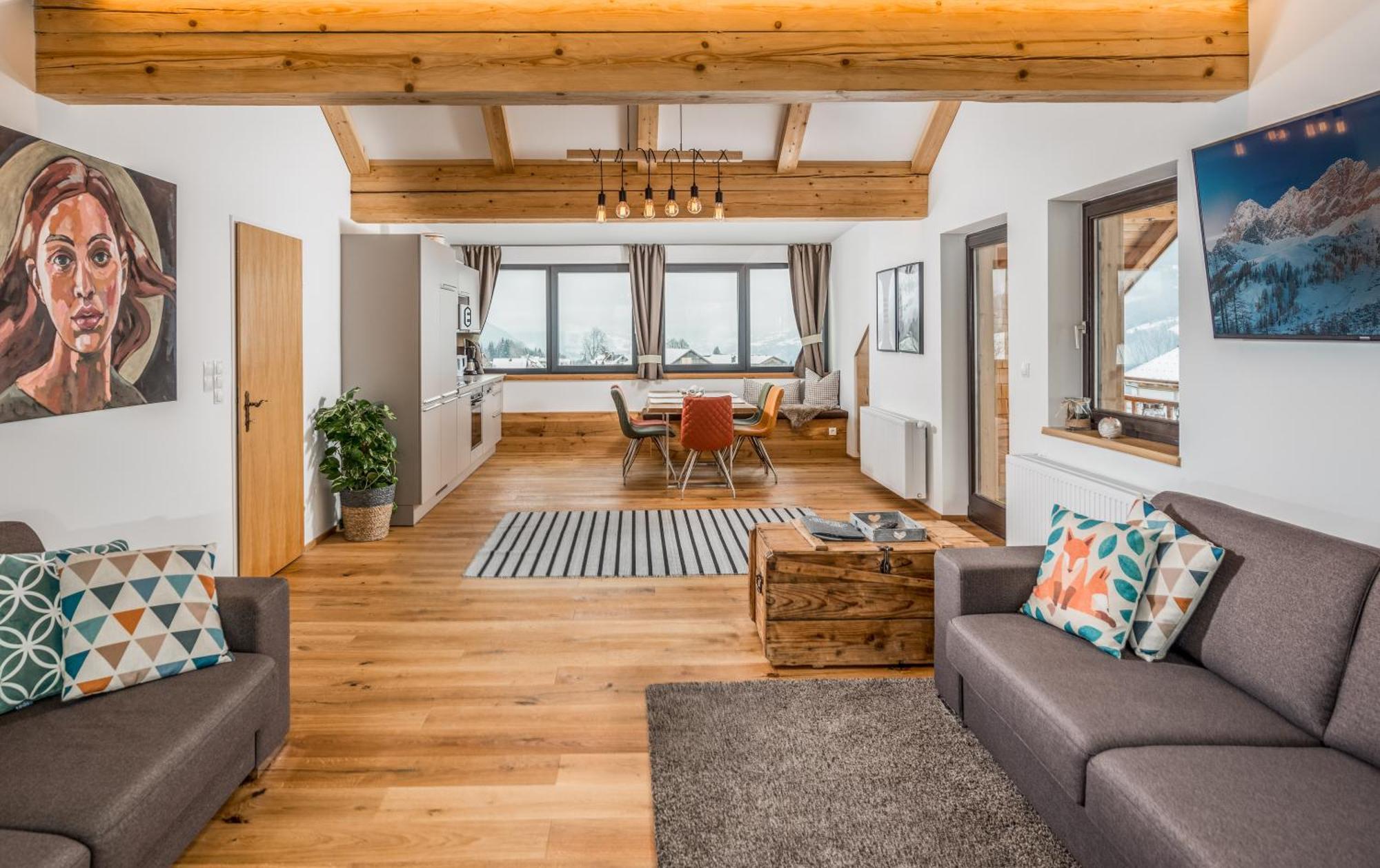 Naturchalet Hoeflehner - Heimgefuehl & Ruhelage An Loipe & Wanderweg Ramsau am Dachstein Exterior foto