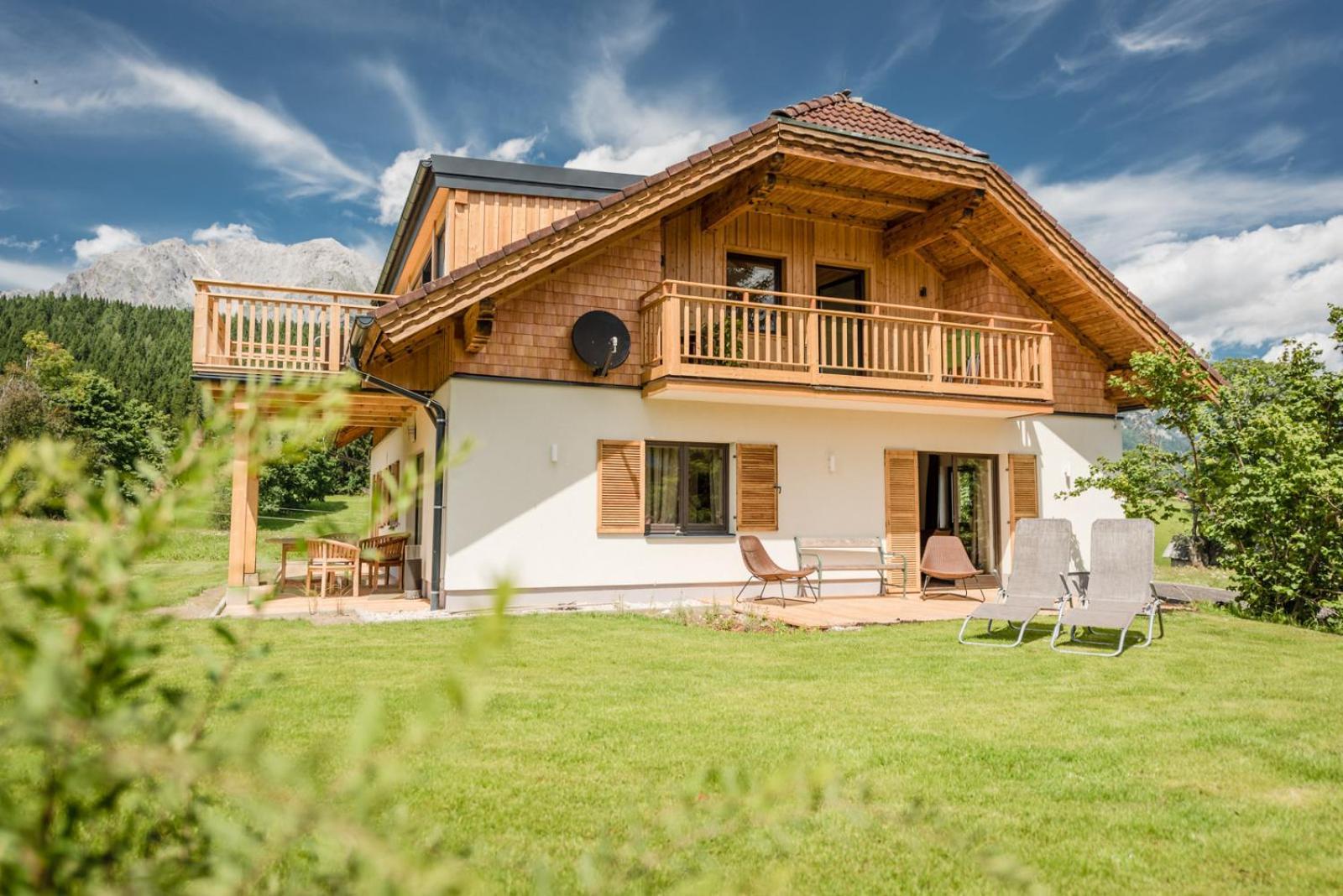 Naturchalet Hoeflehner - Heimgefuehl & Ruhelage An Loipe & Wanderweg Ramsau am Dachstein Exterior foto
